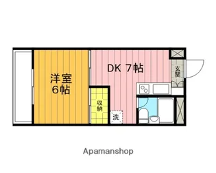 ハイツ井村【302号室】の間取り