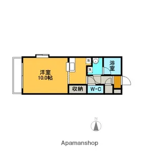 アステリ与野本町参番館【3階】の間取り