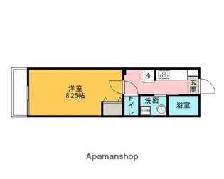 パルジェ大成【102号室】の間取り