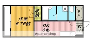 パレス22【201号室】の間取り