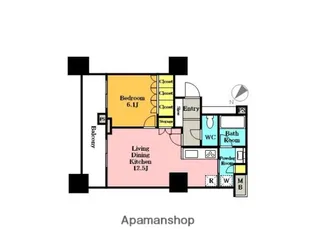 大宮ファーストプレイスタワー【10階】の間取り