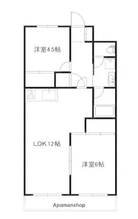 渋谷コート3号館【704号室】の間取り