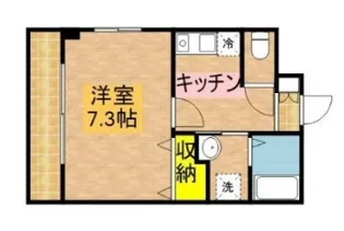 シエル【307号室】の間取り