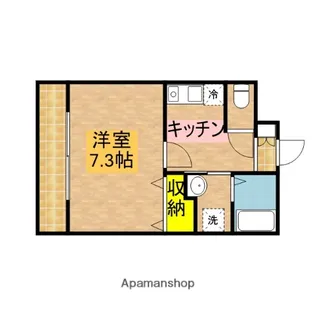 シエル【202号室】の間取り