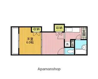 レジデンスカープ大宮【2階】の間取り