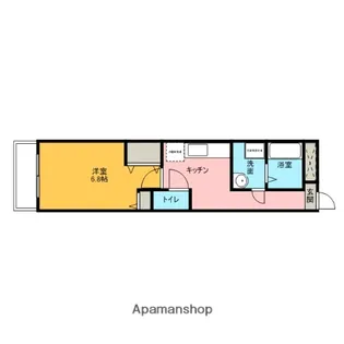 シャルマンターキーズ【103号室】の間取り