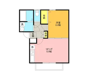 ファンテージ大宮【202号室】の間取り