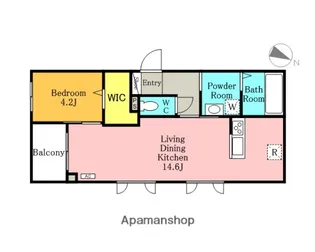 パサージュ【302号室】の間取り