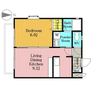 埼玉県さいたま市大宮区三橋1丁目【アパート】の間取り