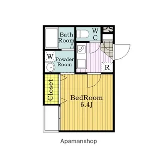 グランコート大宮【201号室】の間取り