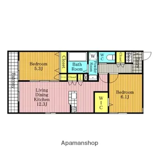 SPICA【3階】の間取り