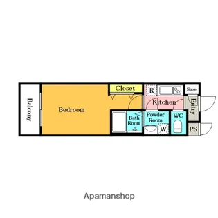 シャ・ノアール大成町【1階】の間取り
