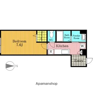 メゾンラノビア【1階】の間取り