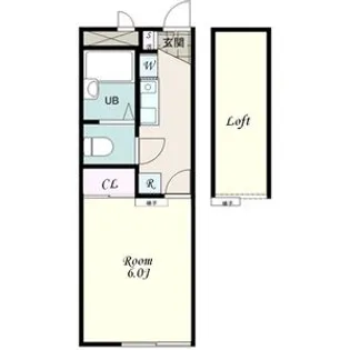 花梨Ⅱ【2階】の間取り