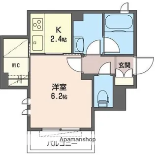 エスト ヴィレ ナカノ【1階】の間取り