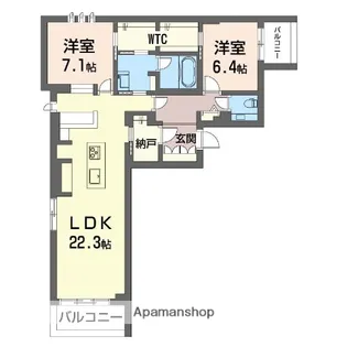 ステラ キャシェット【3階】の間取り