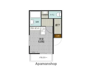 OZ三橋【101号室】の間取り