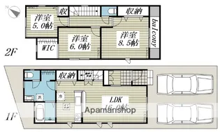埼玉県さいたま市西区大字指扇【一戸建】の間取り