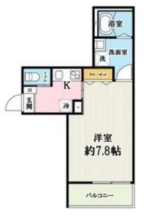 ピュアライフ西大宮【1階】の間取り