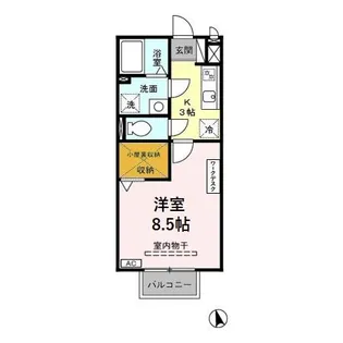 ドミールM日進【2階】の間取り