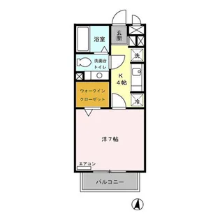 サンベルテ菅沼 Ⅰ【1階】の間取り