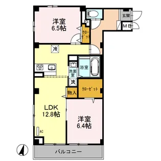 エクセレント ヒルズ【4階】の間取り