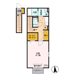 メゾンドエスポワール【2階】の間取り