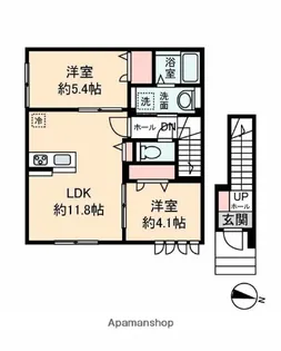 VITA【2階】の間取り