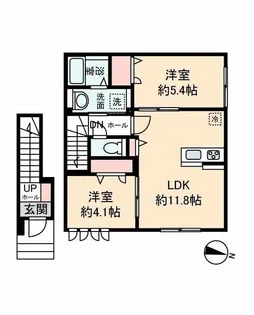 VITA【2階】の間取り