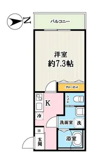 グレイス東町【1階】の間取り