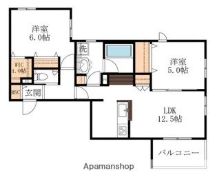 桜メゾン【3階】の間取り