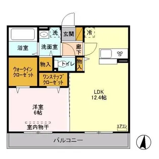 アルシオン A【2階】の間取り