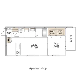 RUBEUS OMIYA【1階】の間取り