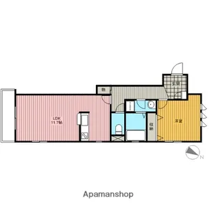 メゾン プランドール【303号室】の間取り
