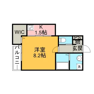 EIKARO【102号室号室】の間取り