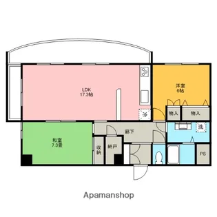 VIPロイヤル氷川台【6階】の間取り