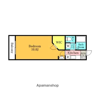 エリグランデ【203号室】の間取り
