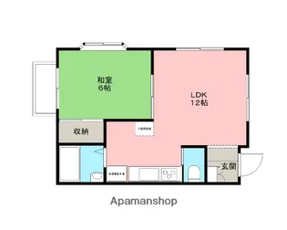 小町ハイツ【102号室】の間取り