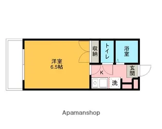 テクノハウス大宮【308号室】の間取り