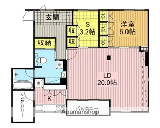 フォーサムハウスⅠ【201号室】の間取り