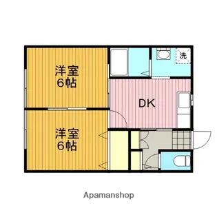 ハイツ清水K【103号室】の間取り