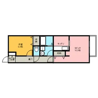 アムール シャトウ【2階】の間取り