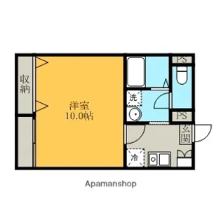 ハピネス北上尾【103号室】の間取り