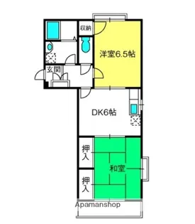 メゾン・ド・ファミーユA【1階】の間取り