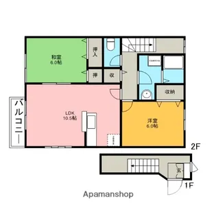 ファインコートⅣ【2階】の間取り