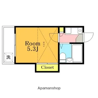 珠磨弐番館【103号室】の間取り