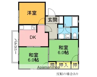 ビューラー【5-102号室】の間取り