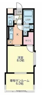 NEO−F【101号室】の間取り