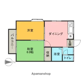 ピュアコート人形【2階】の間取り