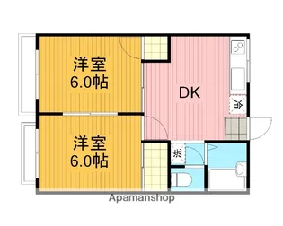 イズミハイツ【1階】の間取り